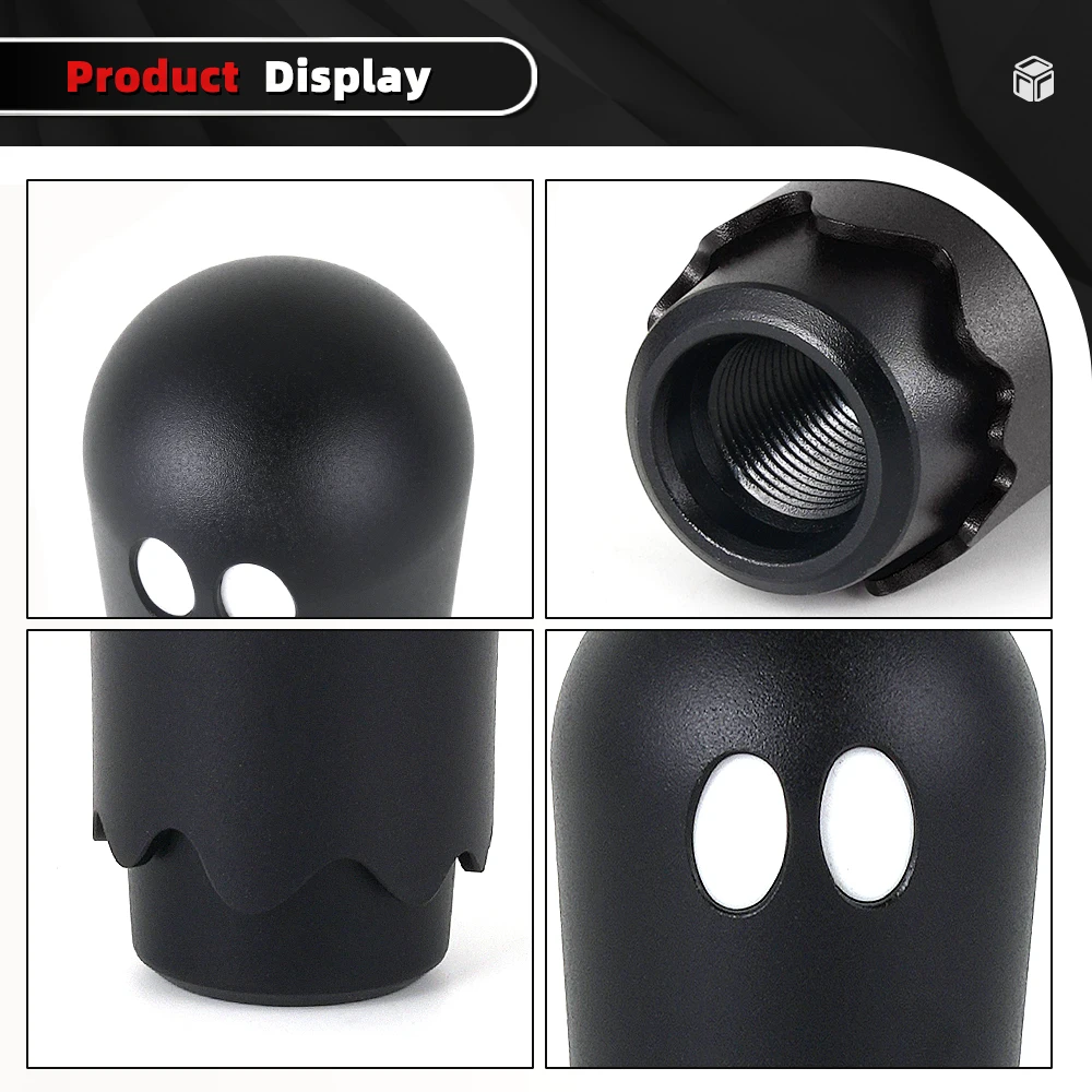 Pomo palanca cambios universal JDM 86mm Ghost Wave Stick - imagen 4