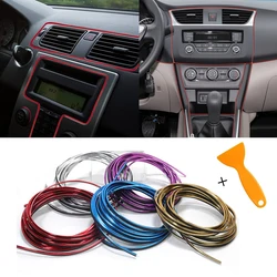 Tira embellecedora flexible para salpicadero y puertas del coche