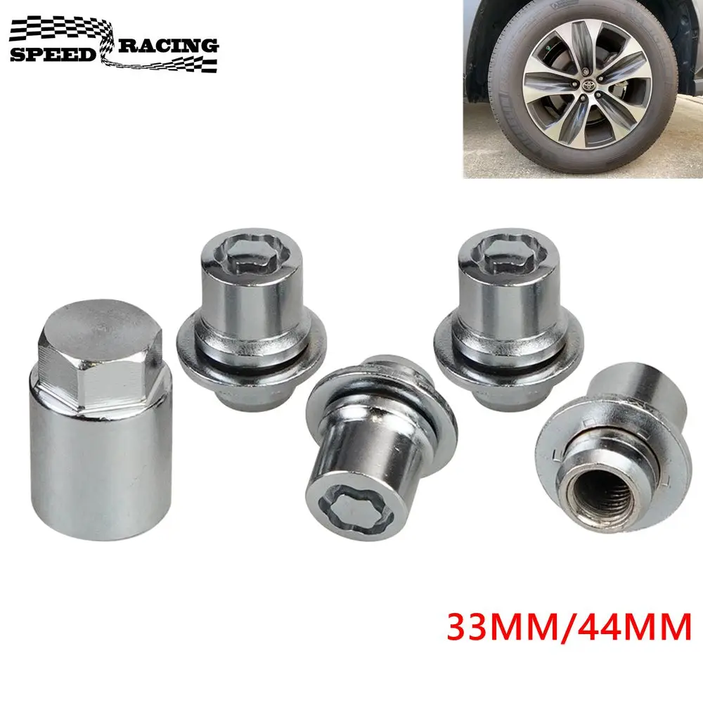 Tuercas antirrobo Toyota Lexus M12x1,5 con llave PT27648100