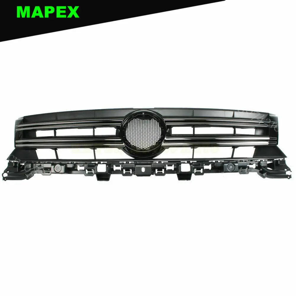 Parrilla superior cromada para Volkswagen Tiguan 2012-2017 - imagen 5