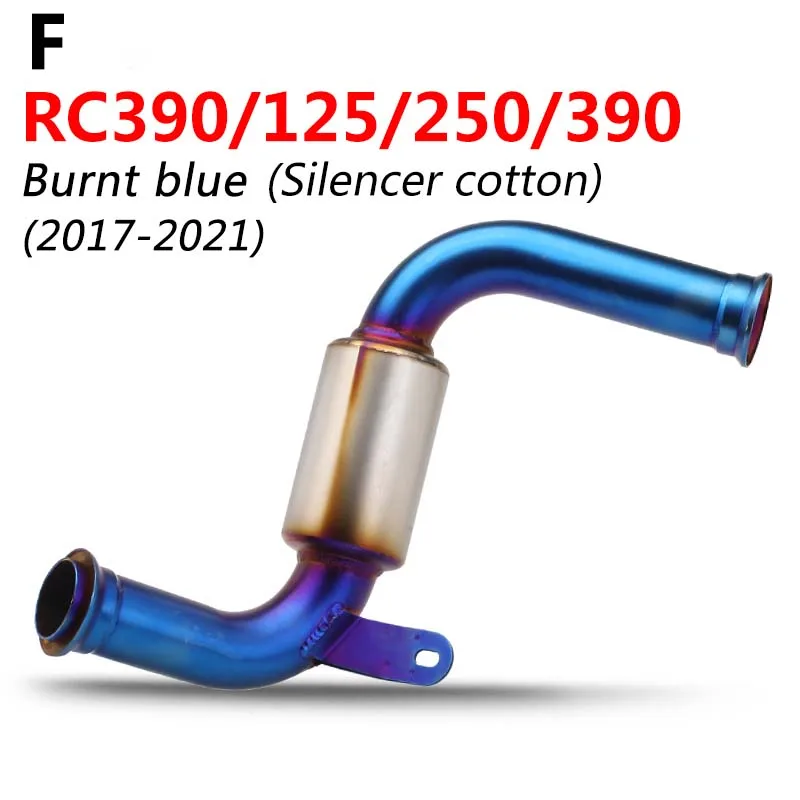 Conector medio escape KTM Duke RC390 125-390 (2017-2020) - imagen 5