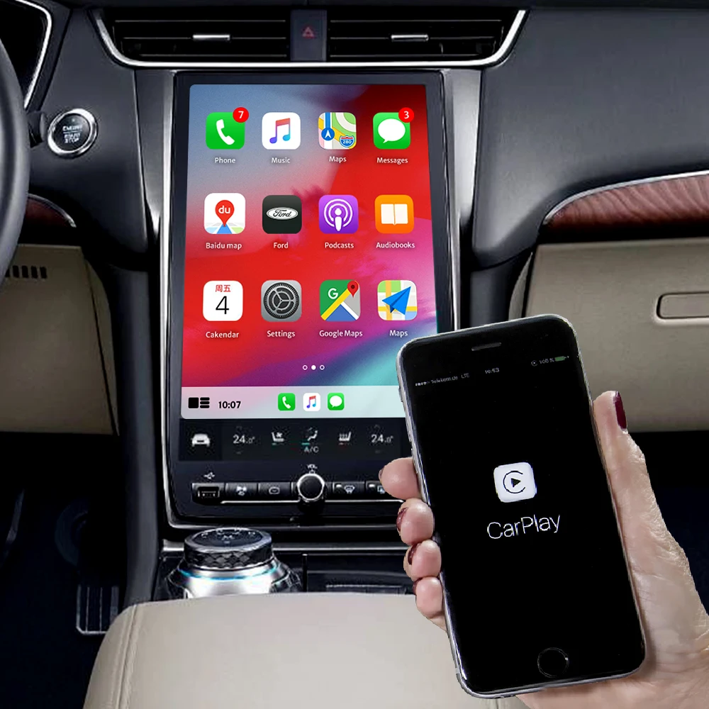 Sistema de pantalla vertical para Ford