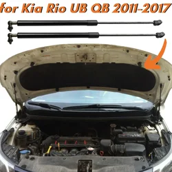 Puntales de capó fibra de carbono para Kia Rio Pride UB 2011-2017