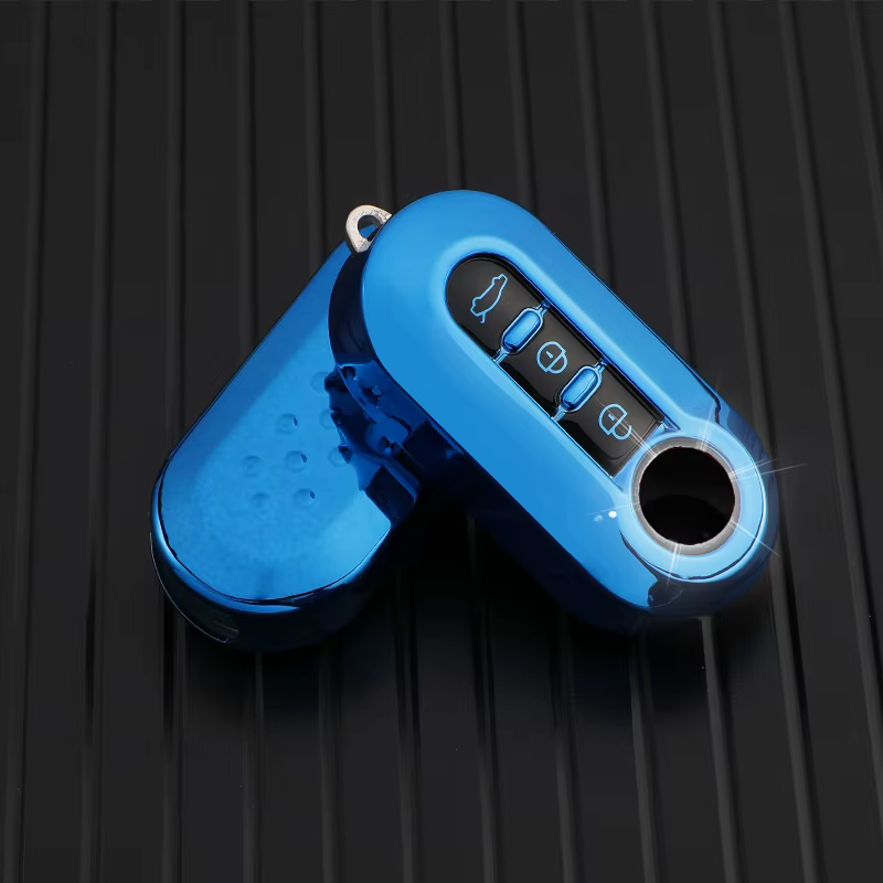 Vista de la funda para llave de coche