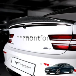 Alerón trasero fibra carbono para Hyundai Genesis G80 2021-2025