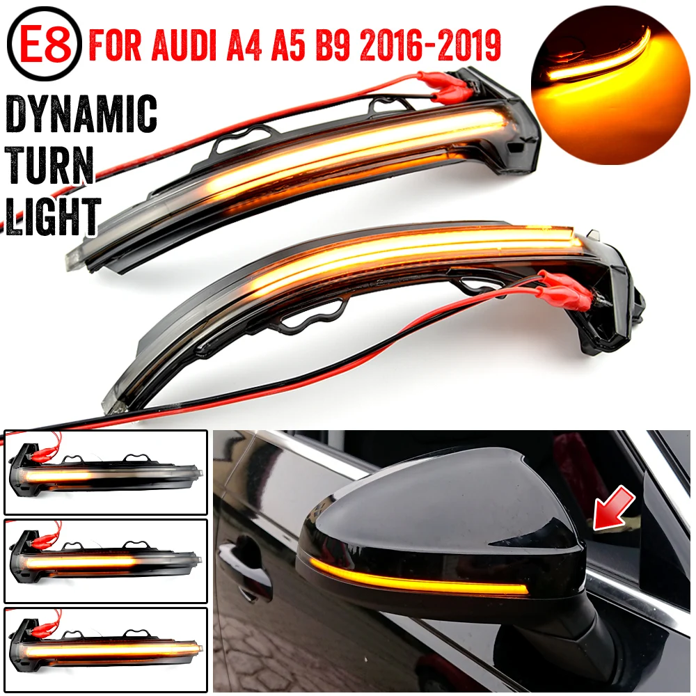 Intermitente dinámico LED para retrovisor Audi A4/A5 B9