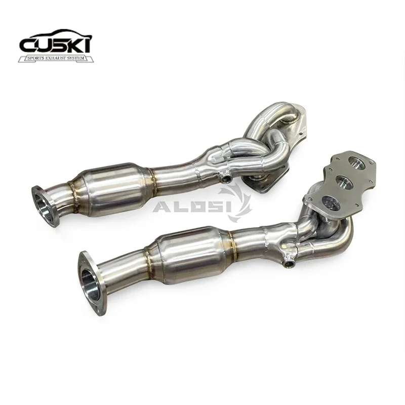 Escape deportivo inoxidable para Mercedes E63/E63S 4.0T 2016-2023 tuning rear cat-back