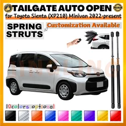 Puntales de maletero con resorte para Toyota Sienta XP210