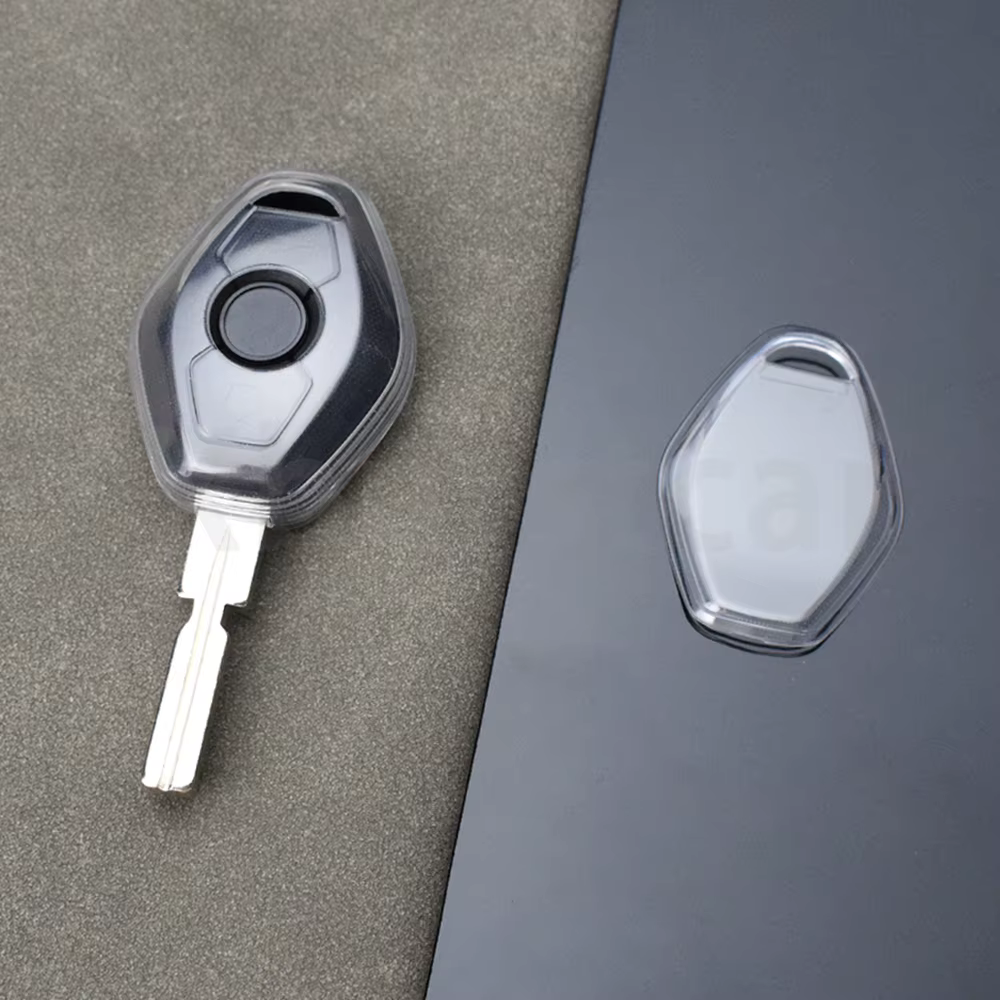 Detalle de la funda para mando BMW
