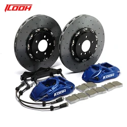 Pinza de freno de aluminio 6 pistones para F30/F34 carbono-cerámico