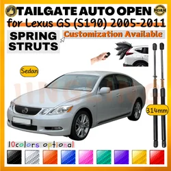 Amortiguadores de maletero con muelle – Lexus GS S190 Sedán 2005-2011