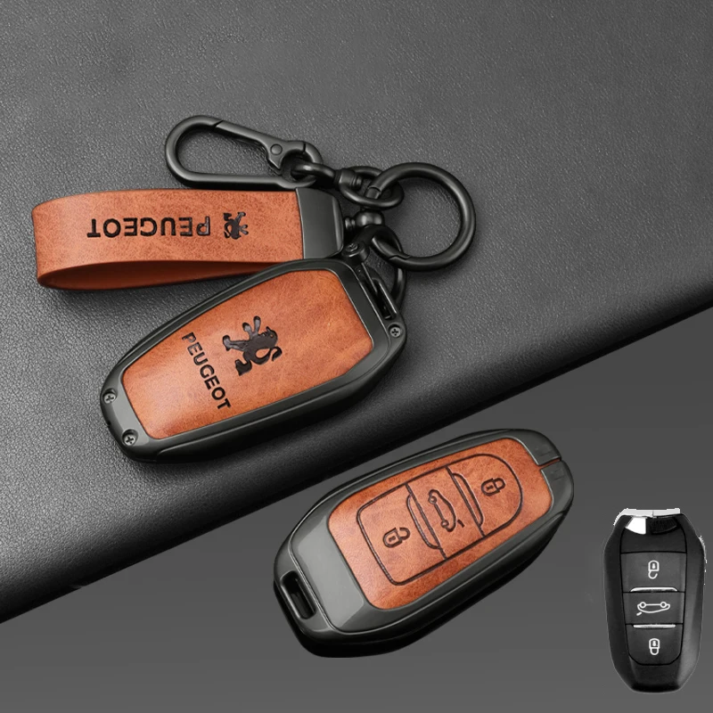 Funda protectora silicona para llave inteligente Peugeot