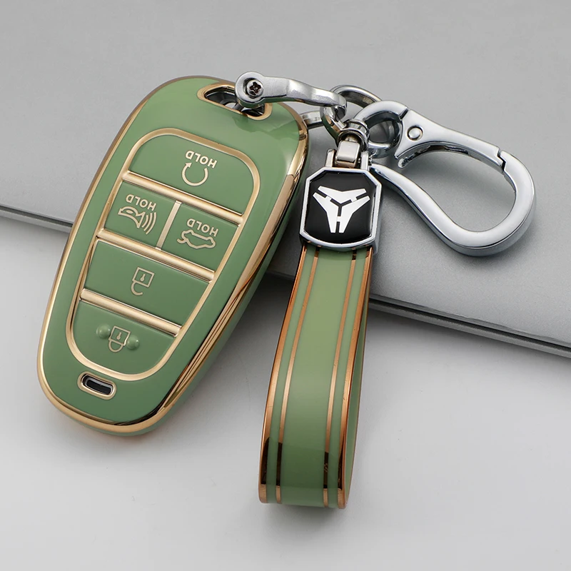 Funda TPU para llave coche compatible Hyundai Santa Fe y Tucson 2022 - imagen 2
