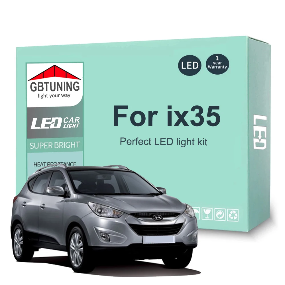 Kit bombillas LED Canbus interior Hyundai ix35 2010-2015