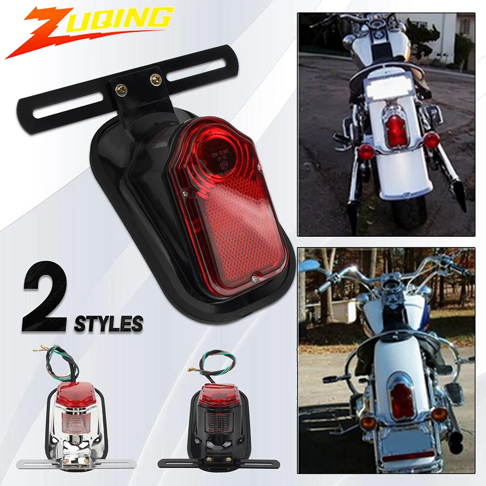 Piloto trasero LED luminoso para Harley Davidson Sportster 883