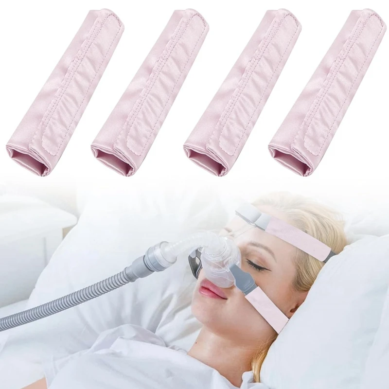 Fundas de satén para correa CPAP con almohadillas faciales - imagen 4