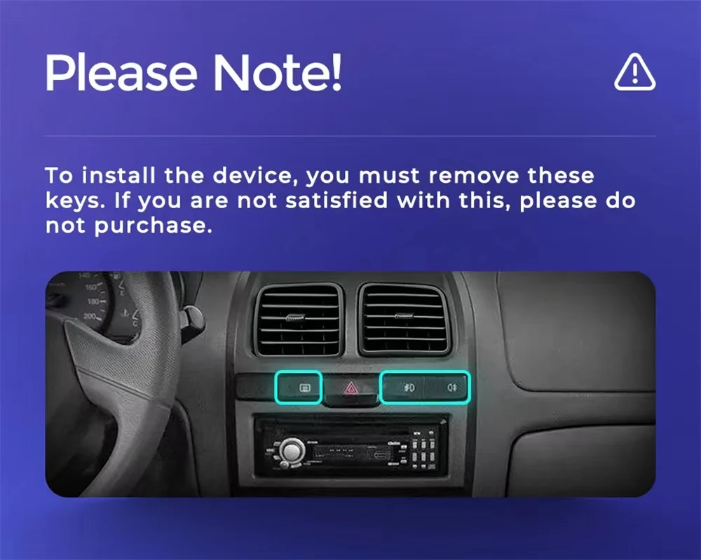 Unidad multimedia 2 DIN RSNAVI para Hyundai Accent II