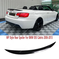 Alerón trasero negro brillante estilo M BMW E93 Cabrio 2007-2014