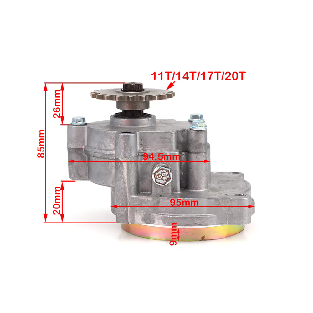 Piñón Embrague T8F con 11/14/17/20T para Go Kart y Moto Cross 33-49cc - imagen 3