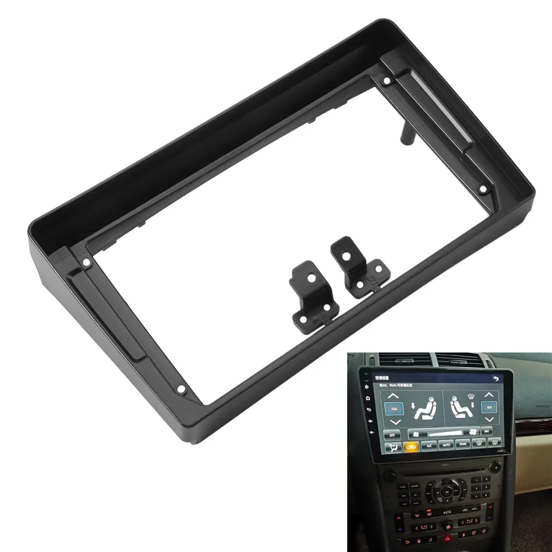 Fascia de radio Peugeot 407 2004-2008 para estéreo DVD kit instalación - imagen 4