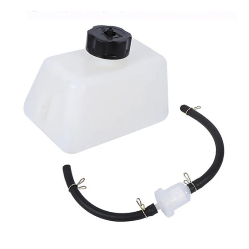 1L gasolina combustible tanque de gasolina 2 tiempos Mini Moto niños suciedad bolsillo bicicleta gasolina Filte manguera de combustible en línea tubo Clips abrazaderas