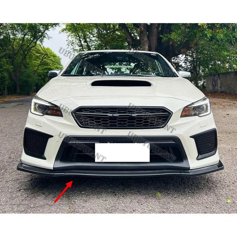 Labio frontal deportivo y divisores – Subaru WRX STI VA 2018-2021 - imagen 5