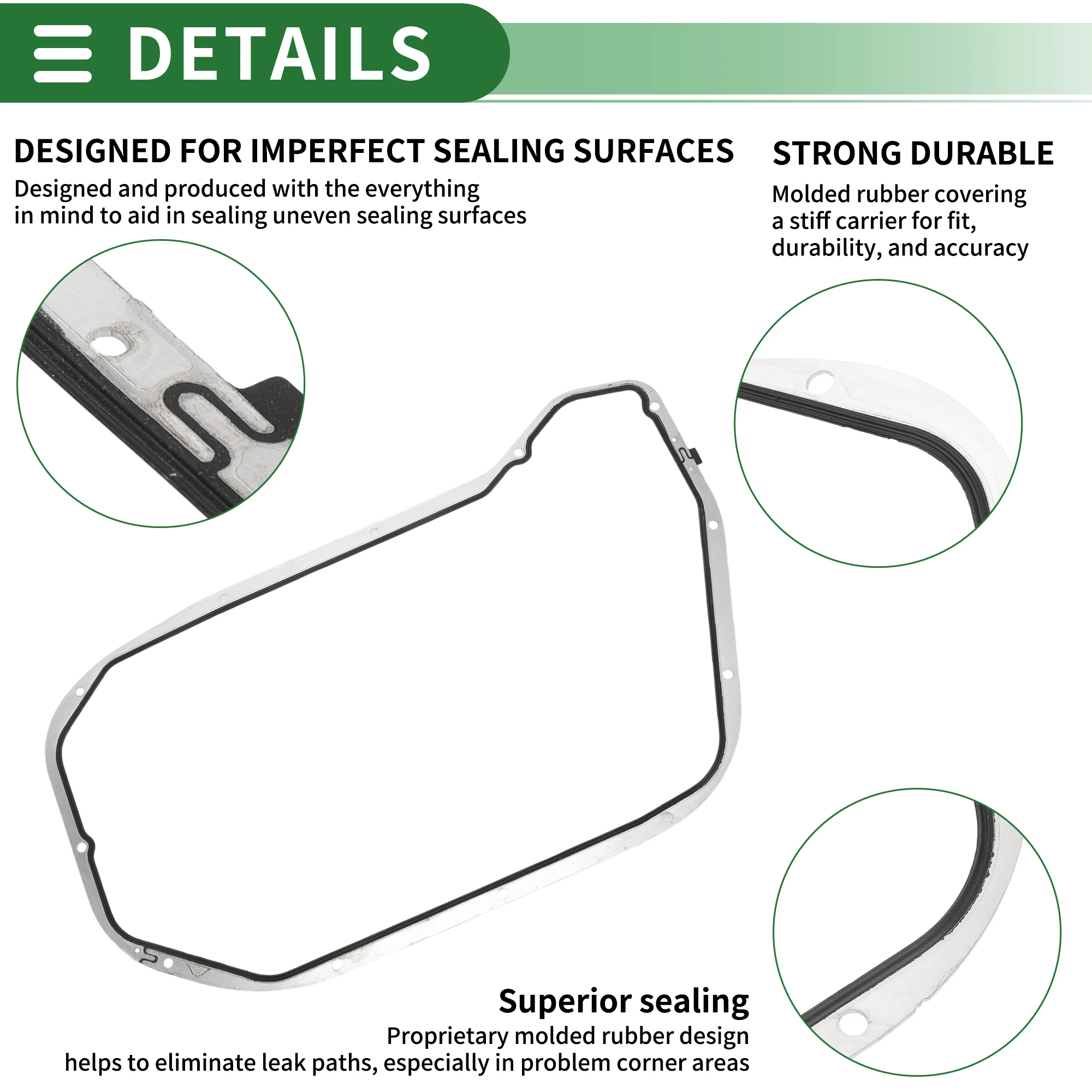 Autohaux 0BL398009 Junta de cárter de aceite para Audi A8 D4 - imagen 4