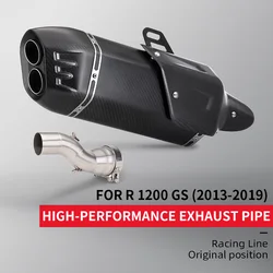 Escape slip-on de acero inoxidable para BMW R1200GS Adventure