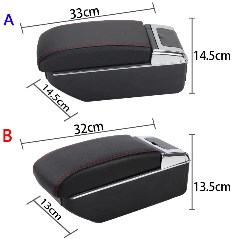 Kia Soluto reposabrazos USB - consola central modificada para coche - imagen 3