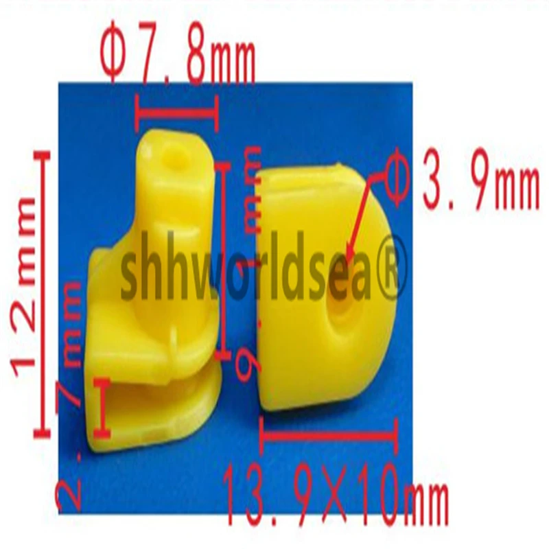 Clips parachoques Land Rover LR045194 para rejilla antiniebla - imagen 2