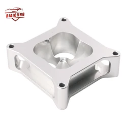Espaciador de carburador 4150 CNC aluminio 2 pulgadas, 4 puertos