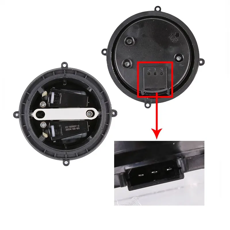 Motor de regulación del retrovisor Peugeot 206/207/208 y Citroën C3 - imagen 2