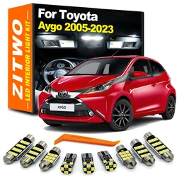 Kit LED interior ZITWO para Toyota Aygo MK1 MK2 MK3