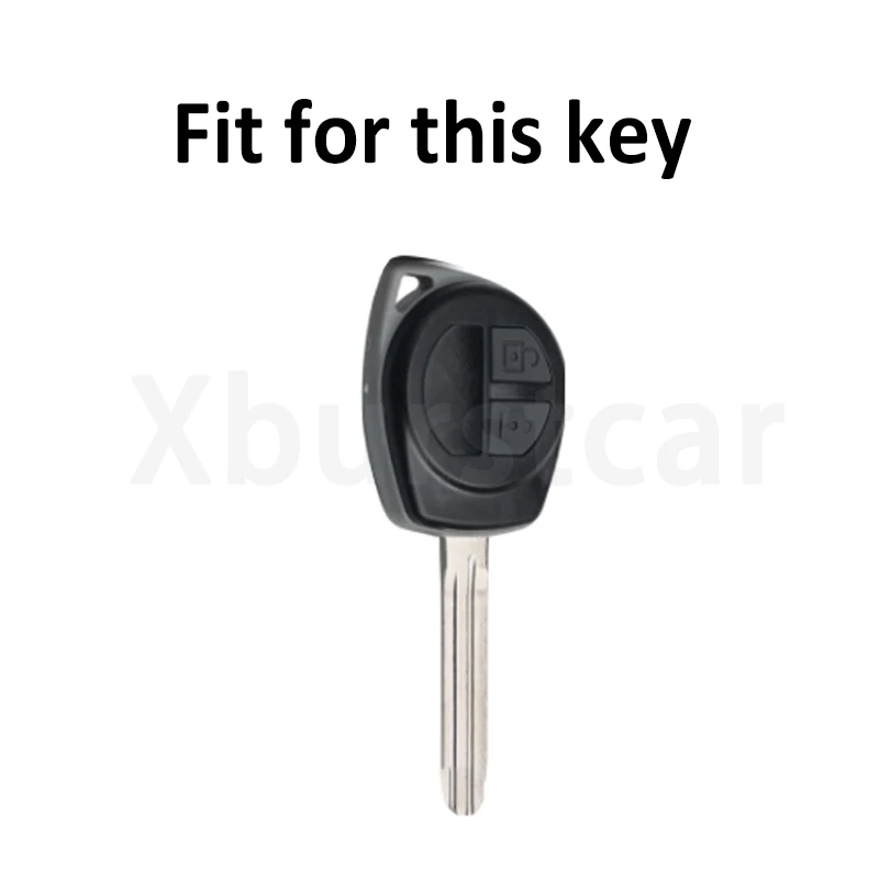 Funda de llave TPU gris para Suzuki Swift SX4 - imagen 2