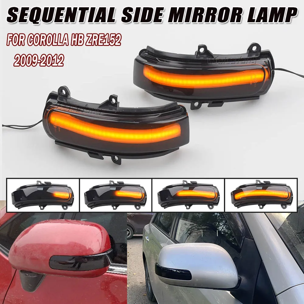 Indicador direccional LED espejo retrovisor Toyota Corolla Auris Zelas