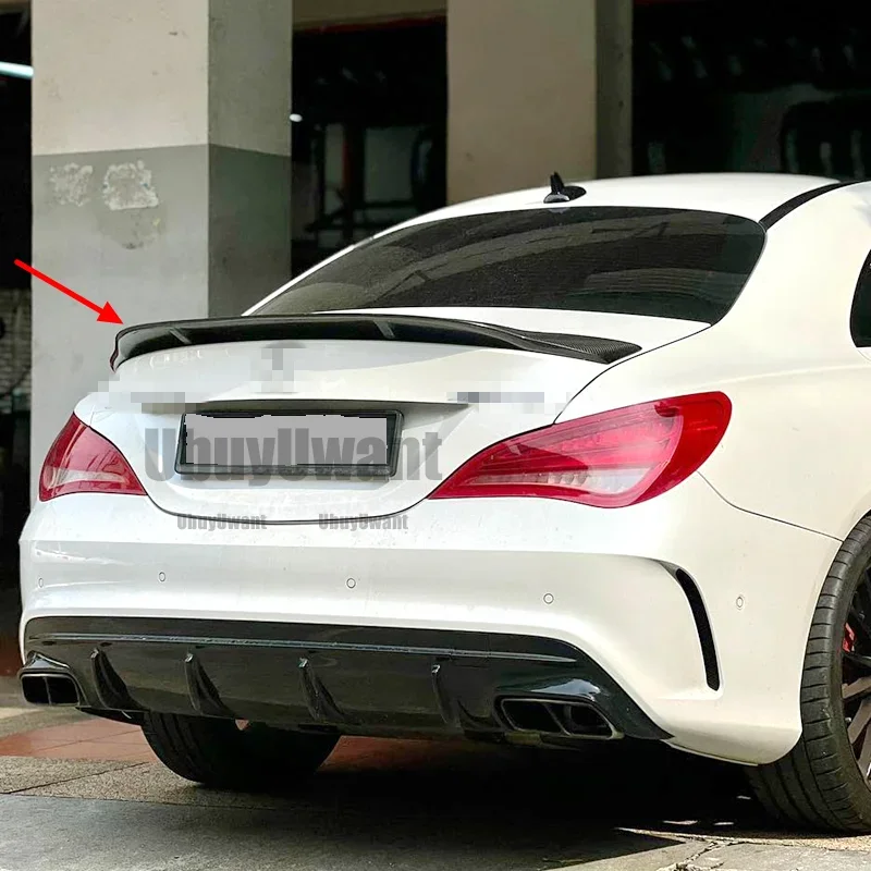 Alerón trasero fibra de carbono Mercedes-Benz CLA 200/250/260 2013-18 - imagen 3