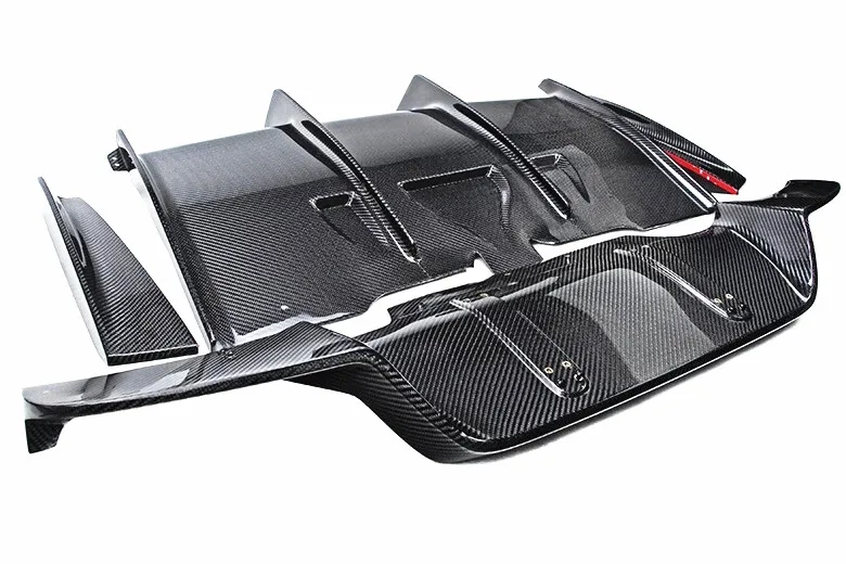 Difusor trasero de fibra de carbono estilo PSM para BMW M6 F06/F12/F13 - imagen 3