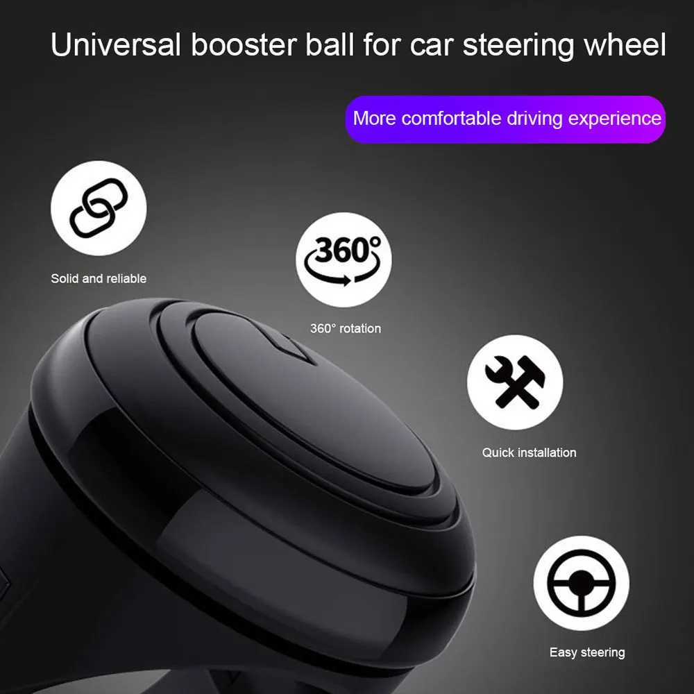 Perilla giratoria universal para volante con rodamiento metálico - imagen 4