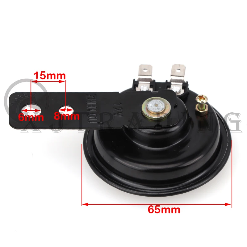 Bocina eléctrica universal 12V-60V para moto, scooter, quad y ATV - imagen 5
