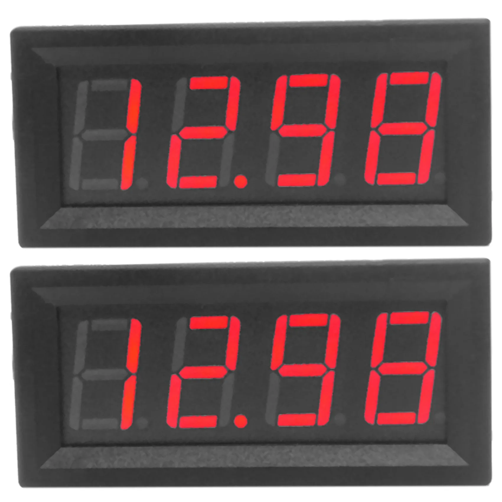 Mini voltímetro digital LED de panel 0-100V para coche - imagen 3