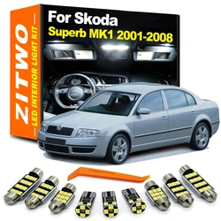 ZITWO Kit bombillas LED Canbus interior – Skoda Superb I (3U)
