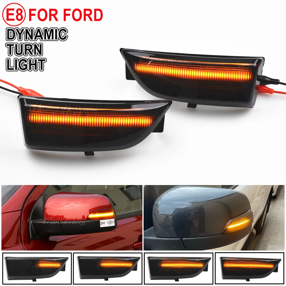 LED intermitente dinámico para espejo lateral Ford Everest 2015-2019