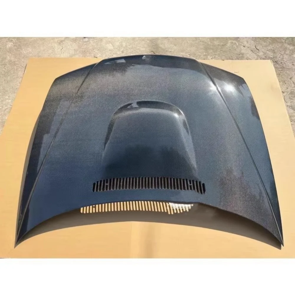 Conjunto de cubierta de motor de fibra de carbono para BMW Serie 3 E46 modificado M3 dos puertas cuatro puertas capó capó de motor accesorios de coche - imagen 3