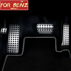 Pedales de acero inoxidable Mercedes-Benz C, E, S, GLK, SLK y CLS