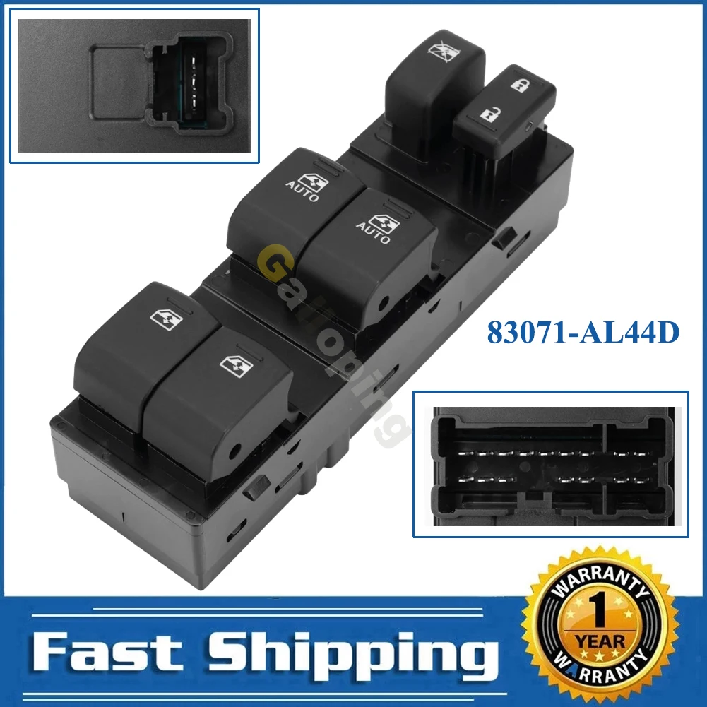 Interruptor elevalunas principal Subaru Outback Legacy 2.5 3.6 2017