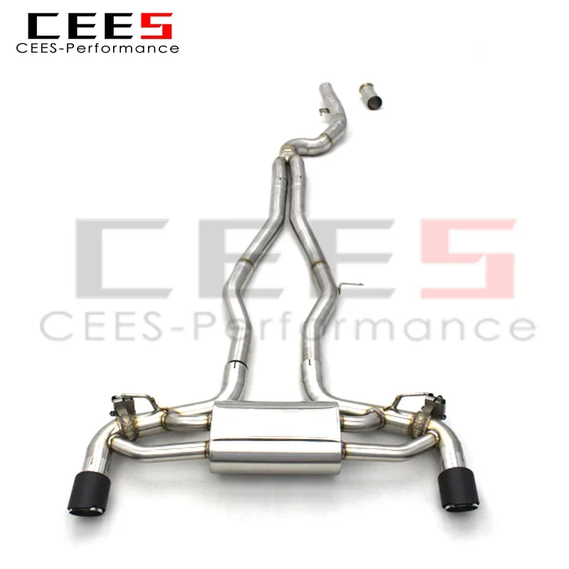 CeeS sistema de escape valvulado para BMW M240i G42 B58 3.0T - imagen 4