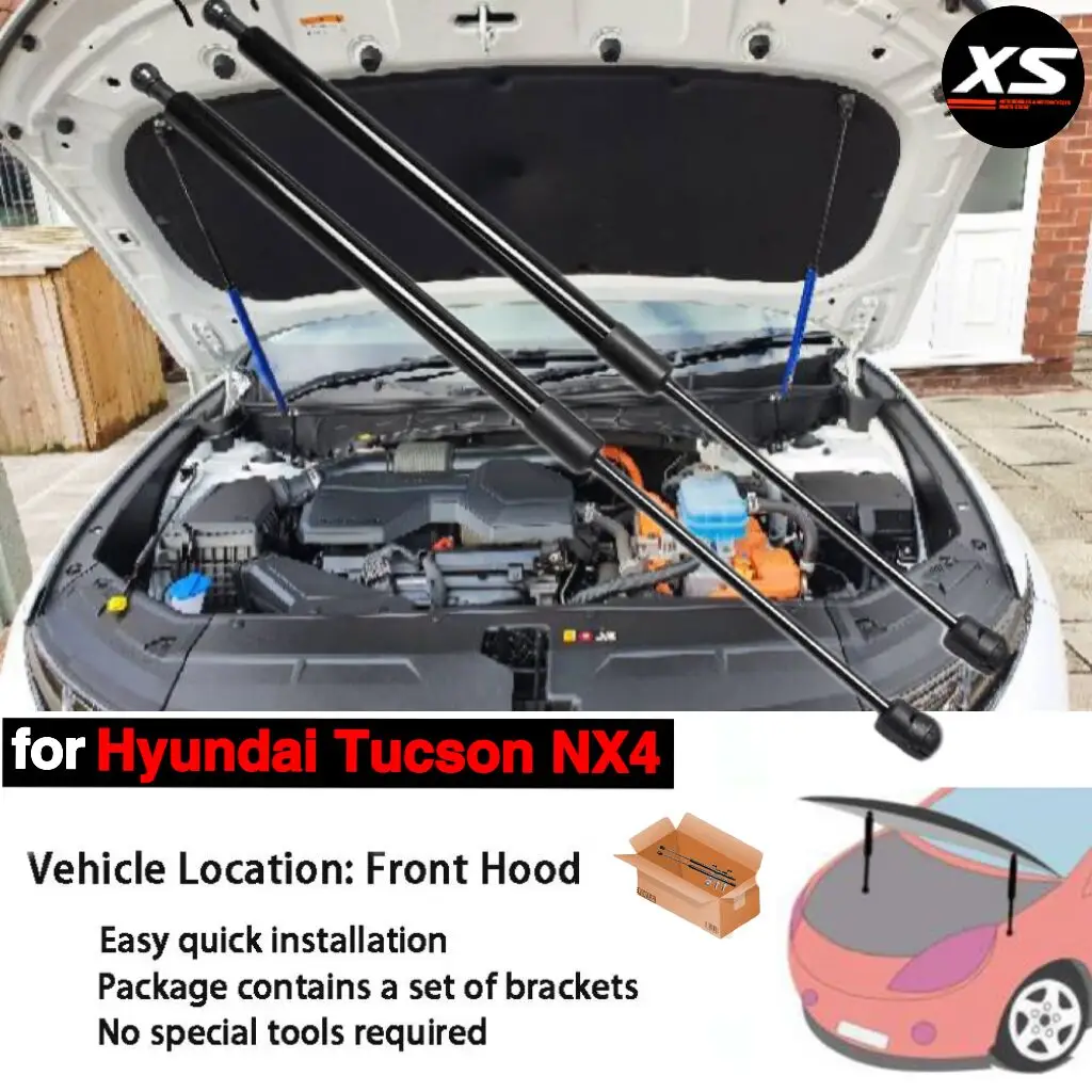 Amortiguadores de capó Hyundai Tucson NX4 (2021-2024)