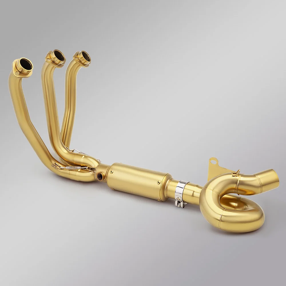 Para CF675SR 675SR 675R-R 675 SR-R sistema de Escape completo para motocicleta Escape tubo de enlace frontal Escape Moto - imagen 2