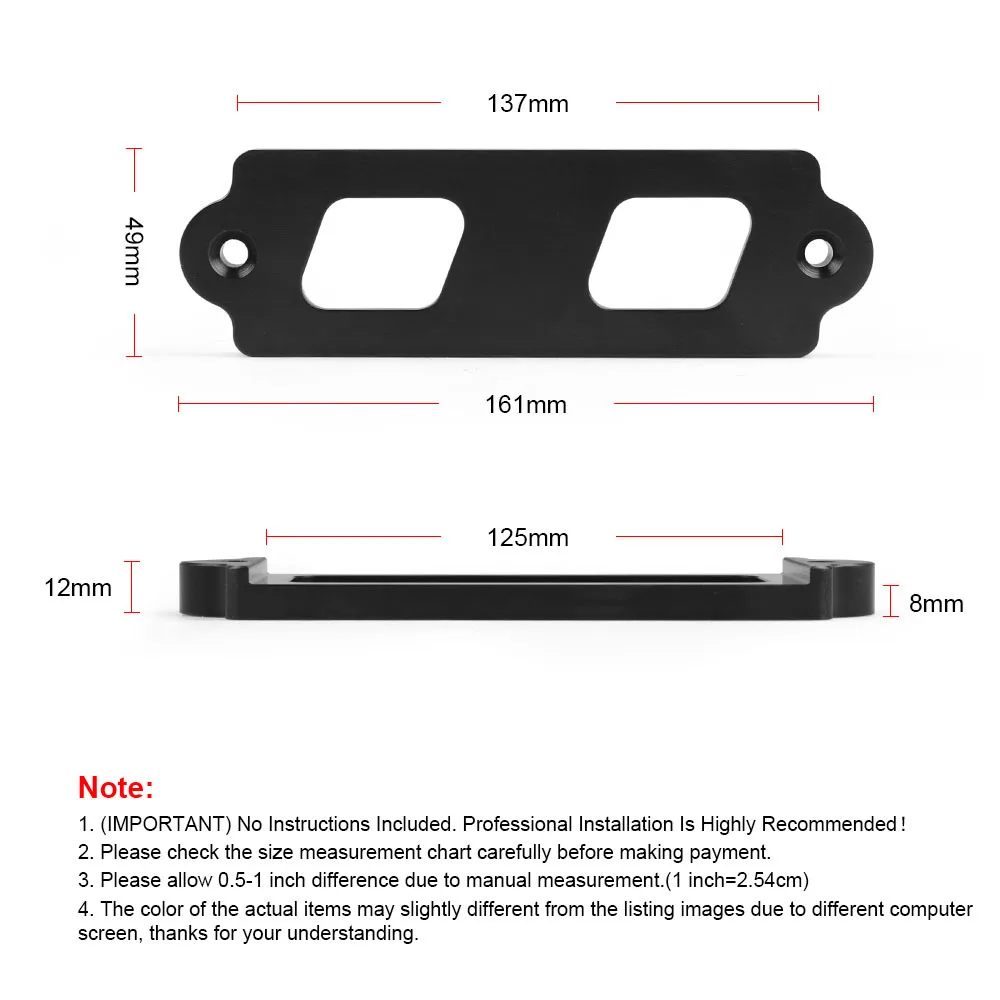 Kit de amarre de batería con gancho inox – Honda Civic Integra - imagen 2