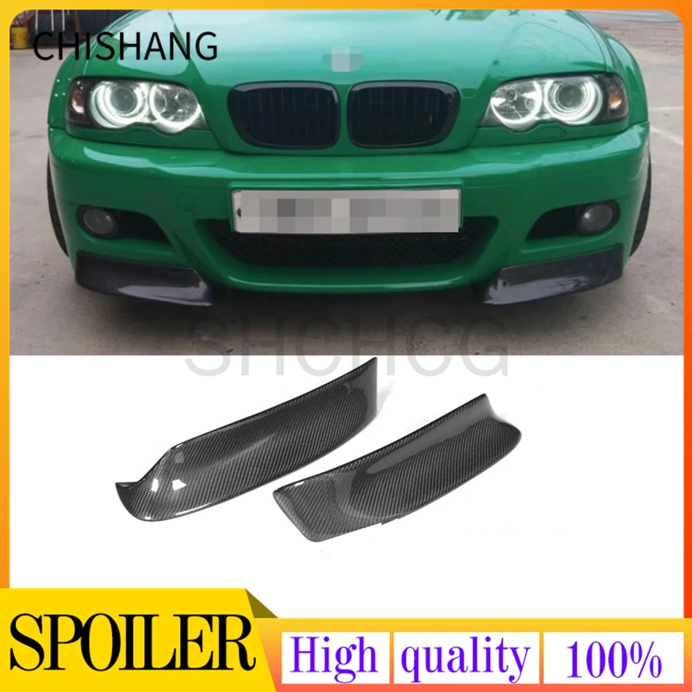 Divisor parachoques delantero BMW E46 M3 CSL fibra carbono